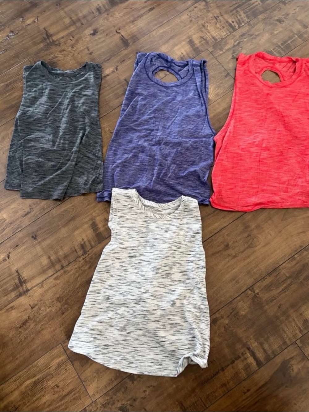 Lululemon fast as light tank Top - Red, Purple, Charcoal, Light Gray